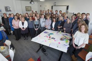 Library Staff at Cullompton Library Devon