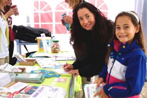 Signing up to the Summer Reading Challenge